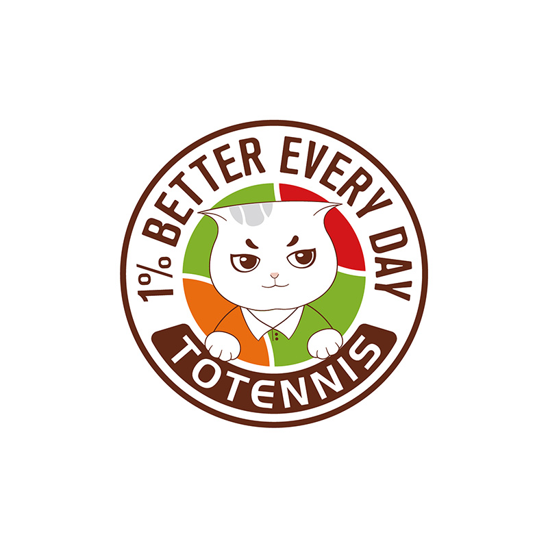 TOTENNIS淘淘网球优选启用LOGO
