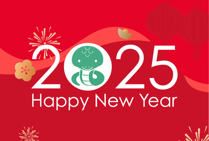 淘淘网球祝大家2025元旦快乐、新年进步！